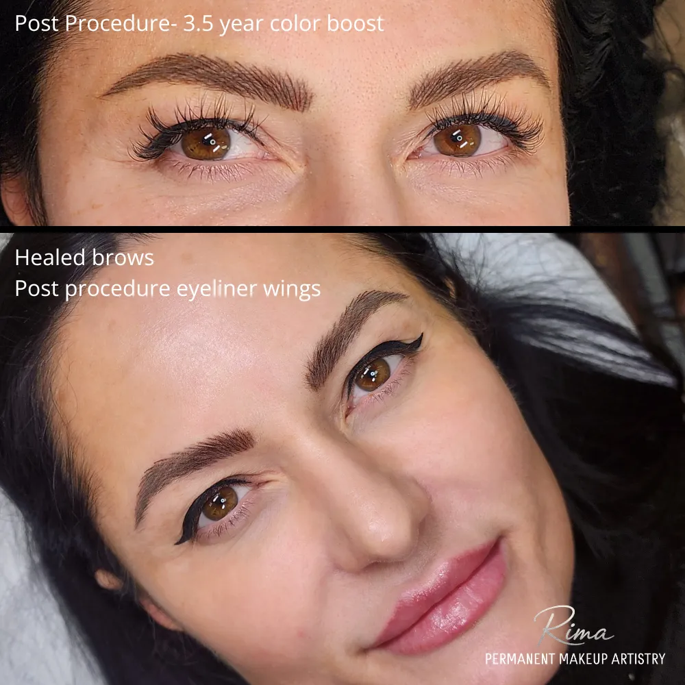 Fluffy Brows (Nano Hair Strokes + Powder) by Rima Kay, Oklahoma City
