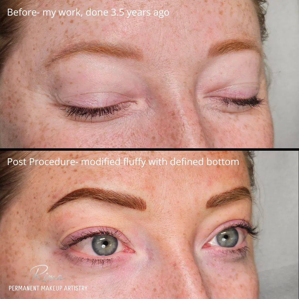 Fluffy Brows (Nano Hair Strokes + Powder) by Rima Kay, Oklahoma City