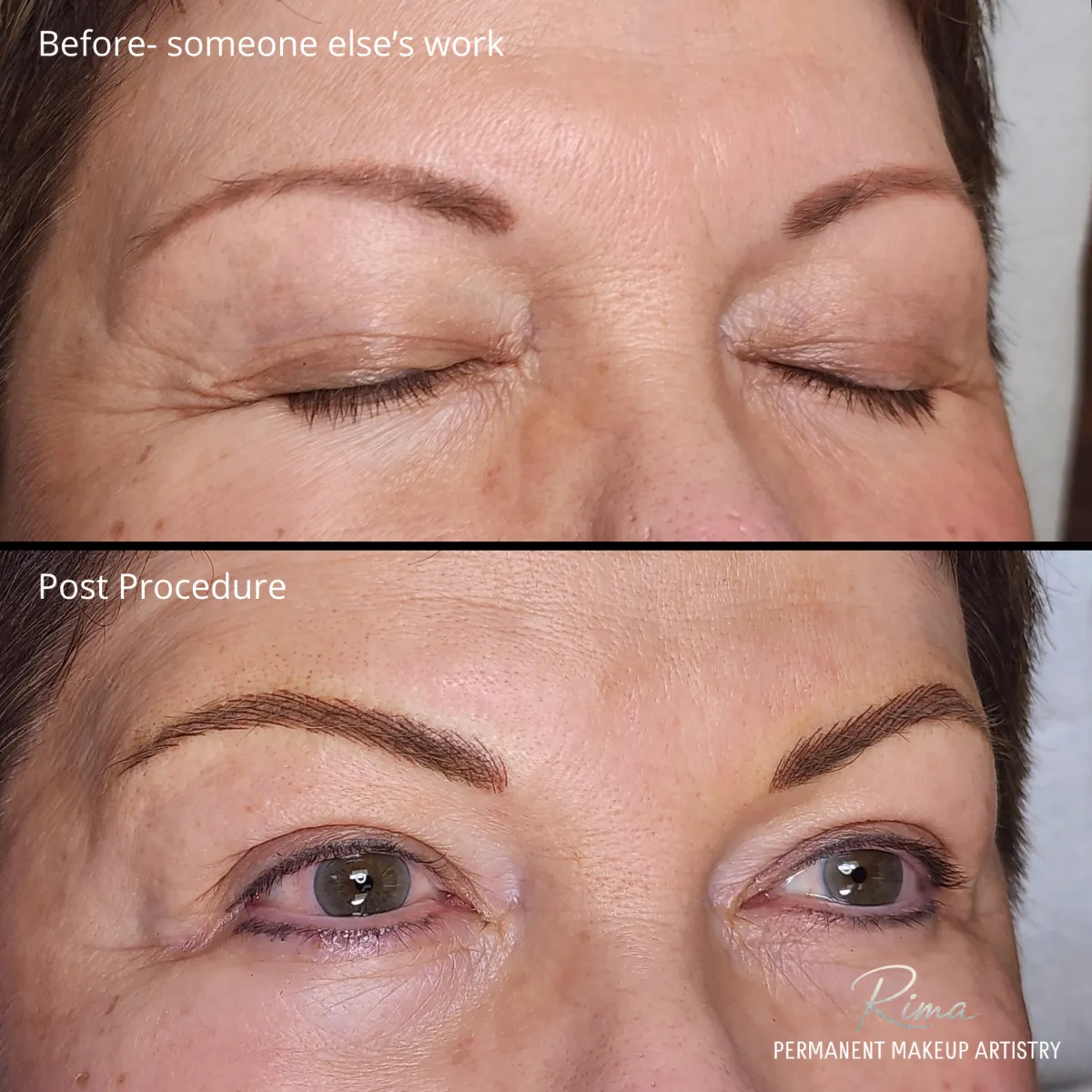 Fluffy Brows (Nano Hair Strokes + Powder) by Rima Kay, Oklahoma City