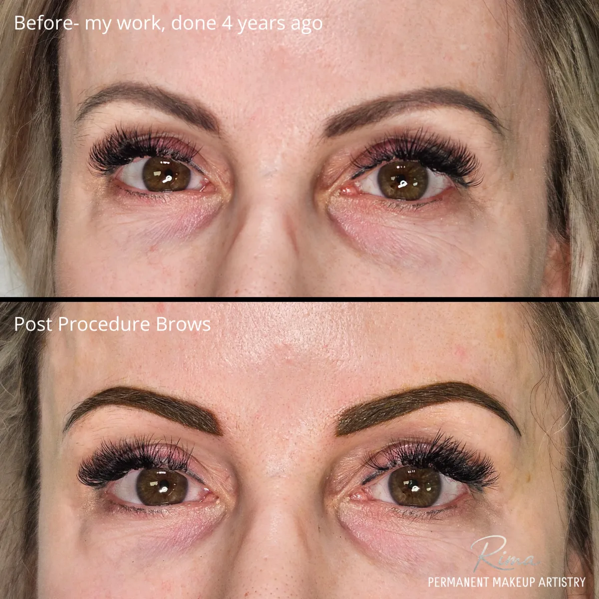 Healed Powder Brows by Rima Kay, Oklahoma City