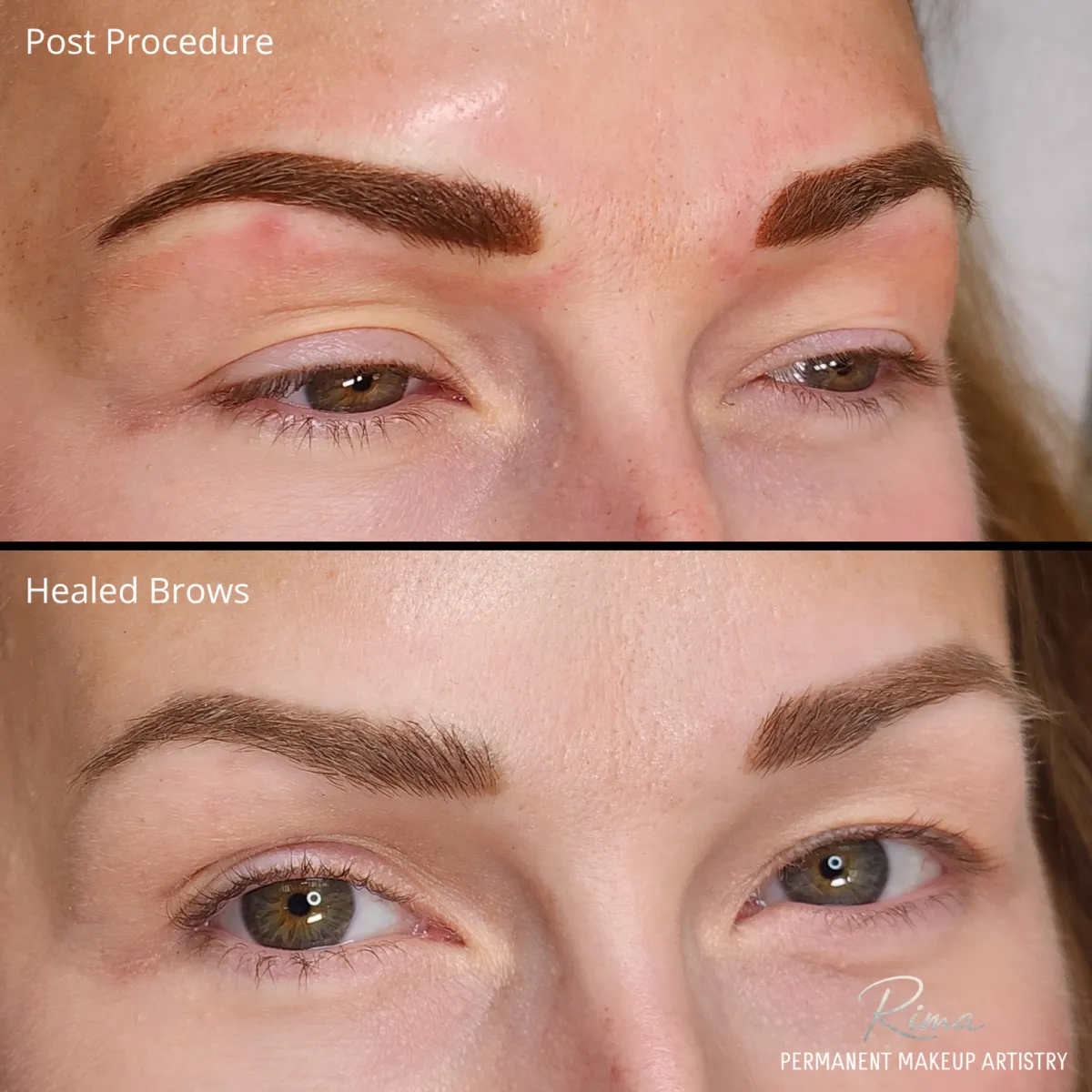 Healed Powder Brows by Rima Kay, Oklahoma City
