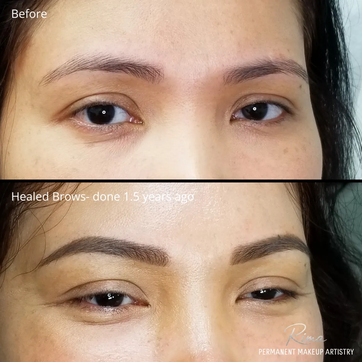 Healed Powder Brows by Rima Kay, Oklahoma City