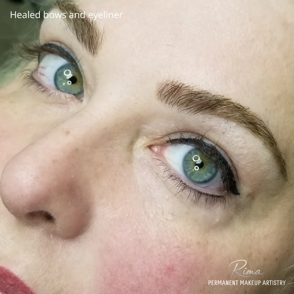 Healed Brows & Winged Eyeliner by Rima Kay, Oklahoma City