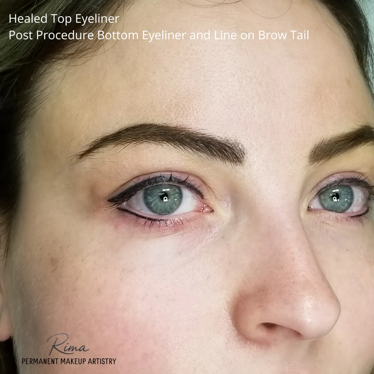 Healed Permanent Eyeliner by Rima Kay, Oklahoma City