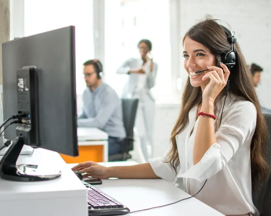 “Lotus Dreams team members collaborating on a client operational process”