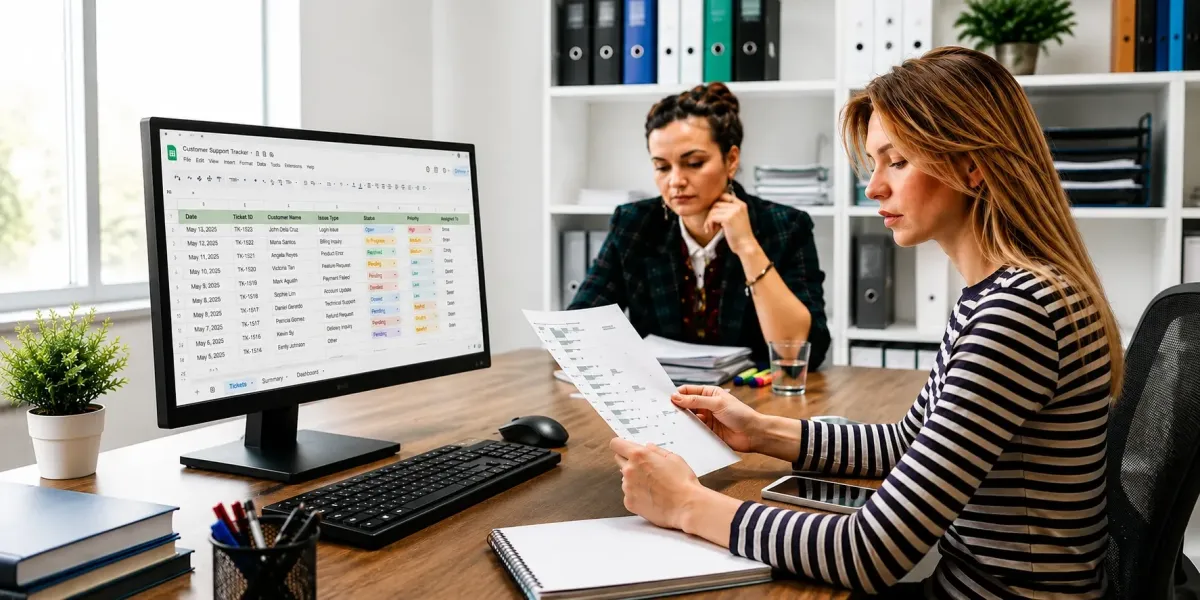 "Lotus Dreams back-office team reviewing operational reporting and quality metrics"