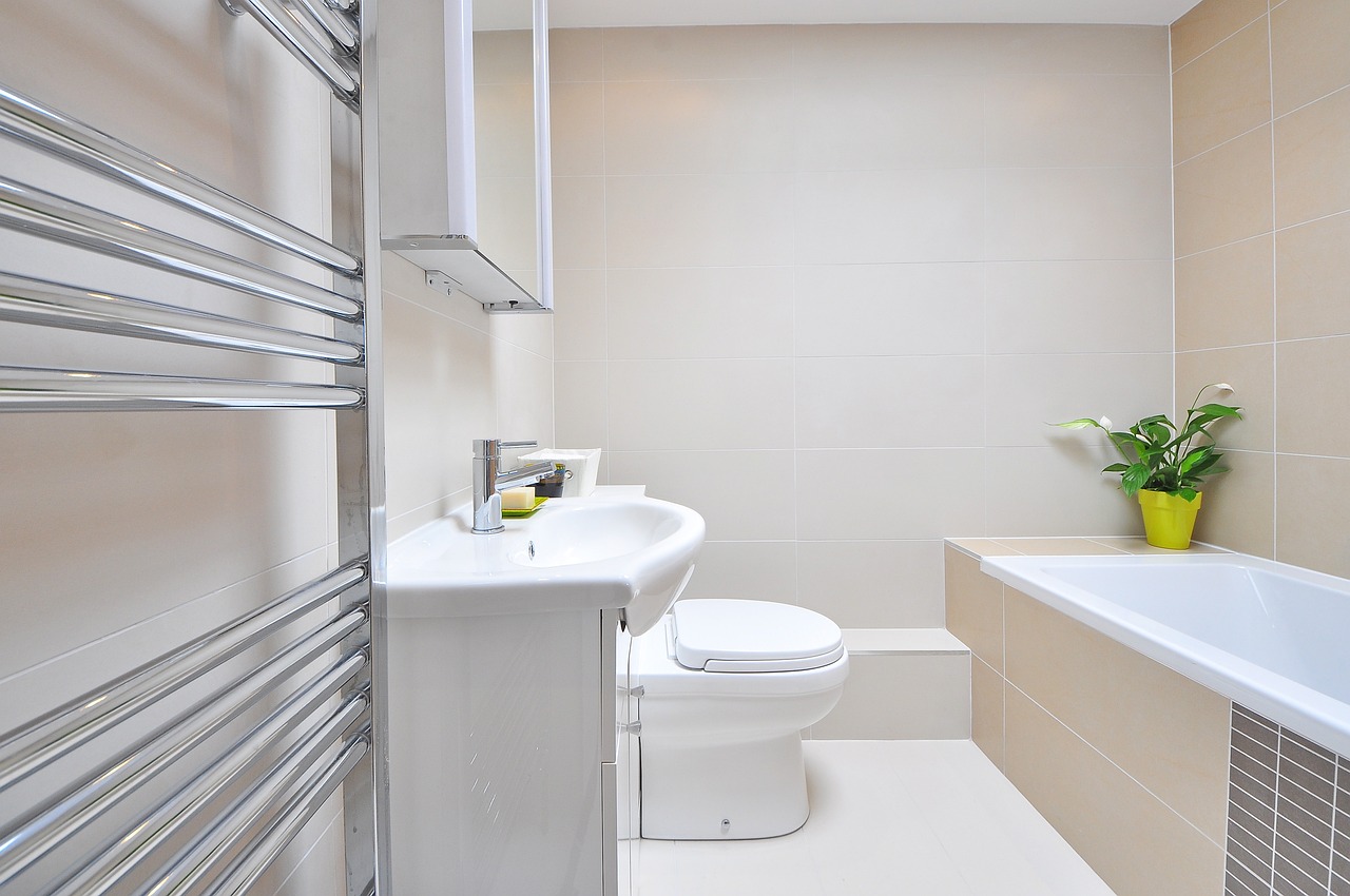 Contemporary bathroom vanity and mirror in a Berkshire home