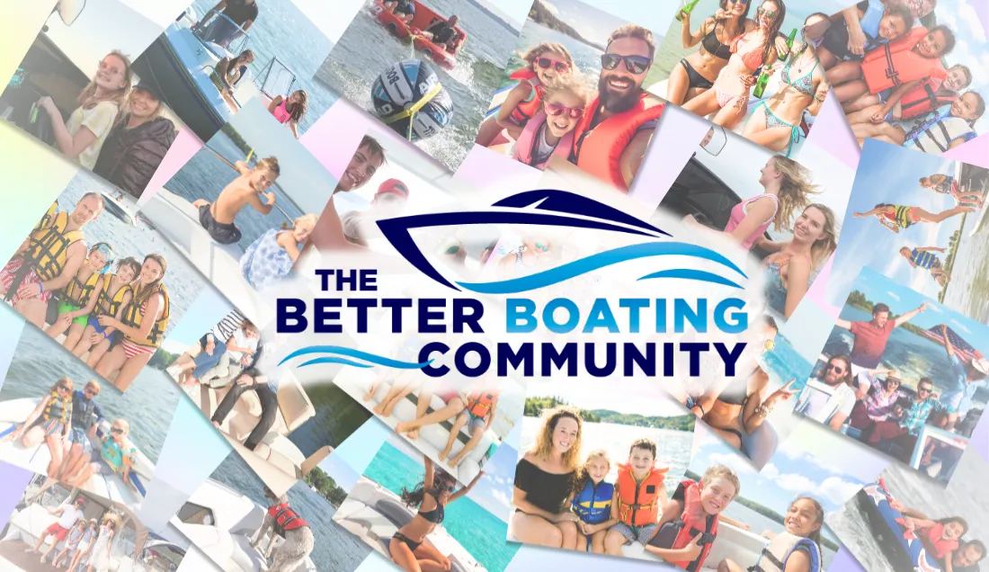 the better boating community banner