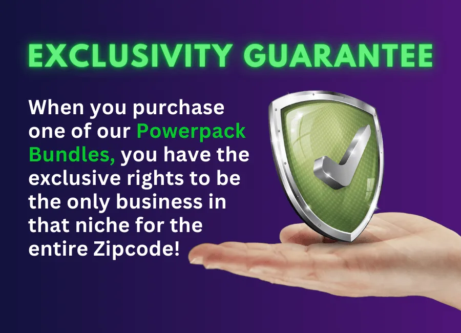 Own the Zipcode's Exclusivity Guarantee