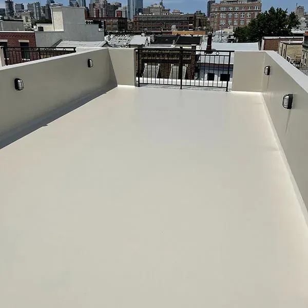 Commercial fiberglass roofing in Phoenixville ensuring long-lasting weather resistance.