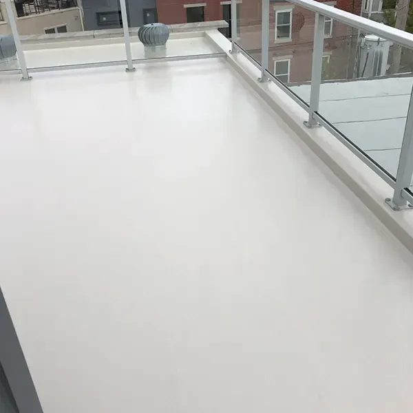 Professional fiberglass roofing installation in Cherry Hill, PA by Alpha & Omega Fiberglass