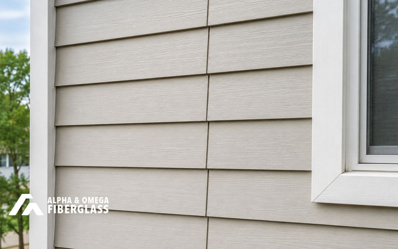 siding expansion and contraction causing small panel gaps near trim