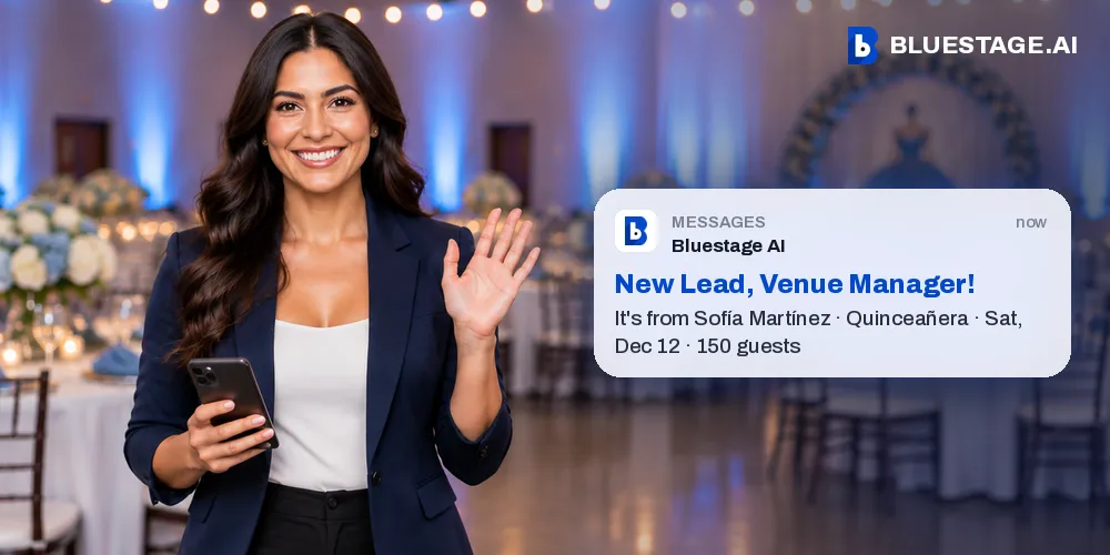 Bluestage CRM Software welcome banner