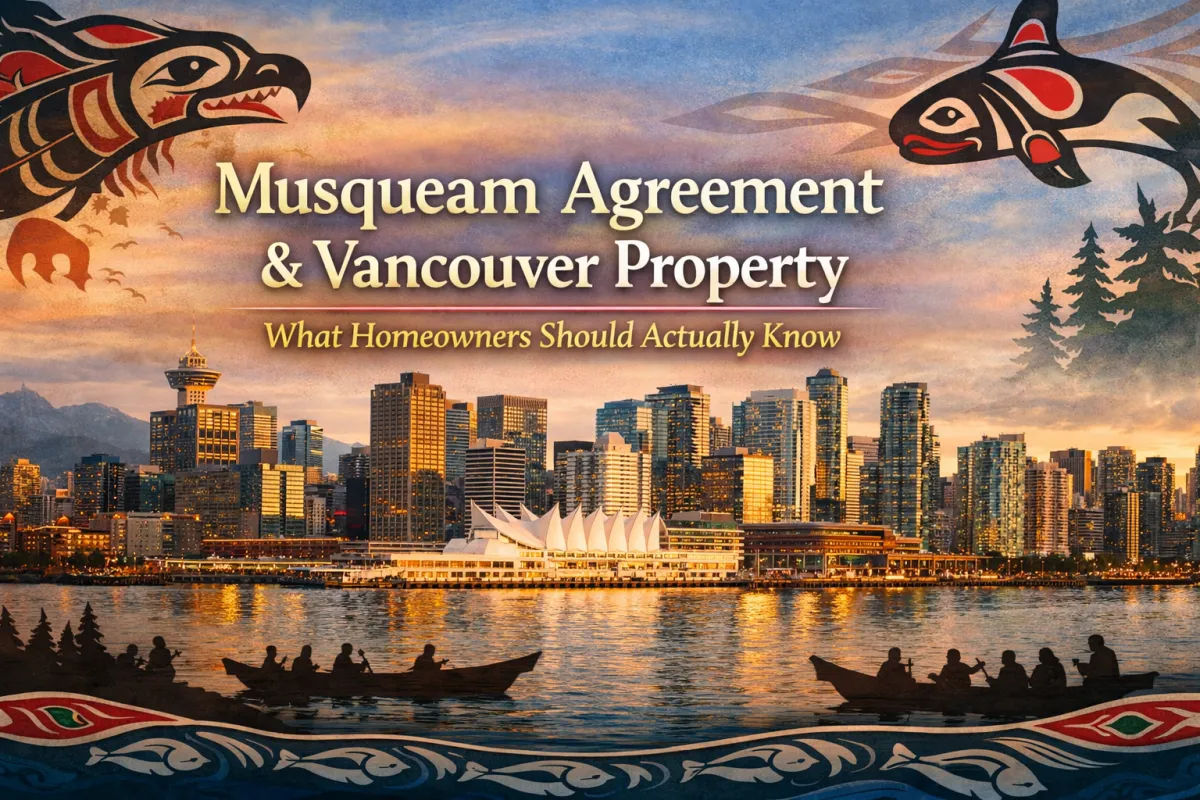 Musqueam Agreement and Vancouver Property: What Homeowners Should Actually Know
