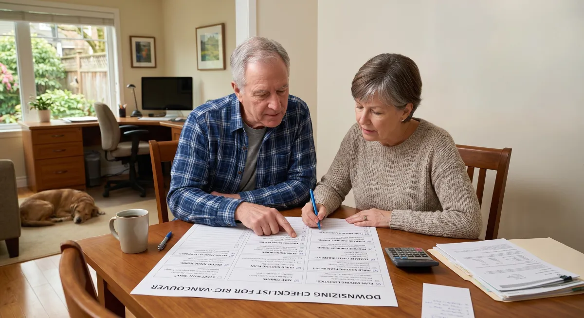 Downsizing Checklist for Richmond and Vancouver: A Step by Step Plan