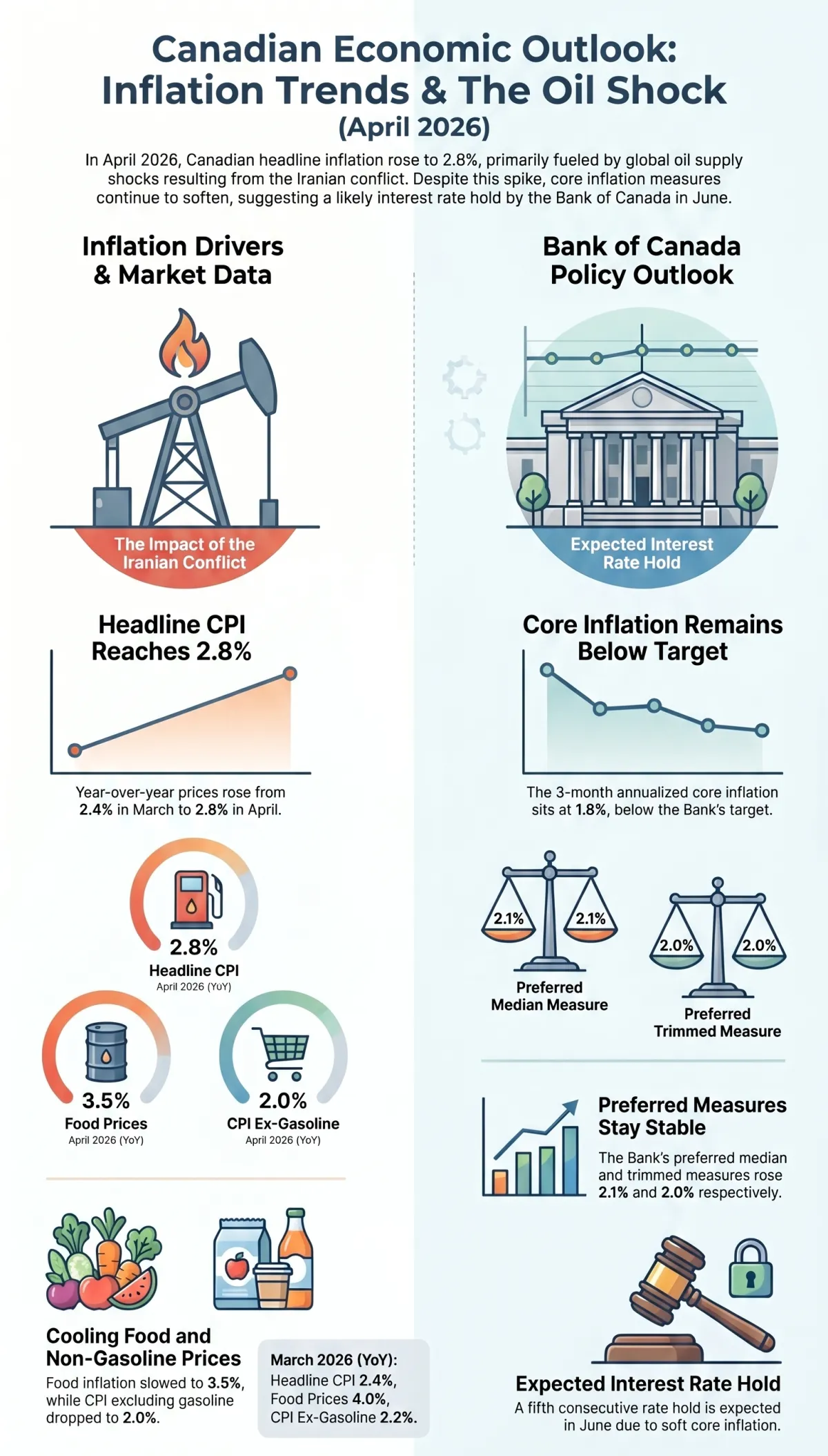 Canadian Economic Outlook: Inflation Trends & The Oil Shock
