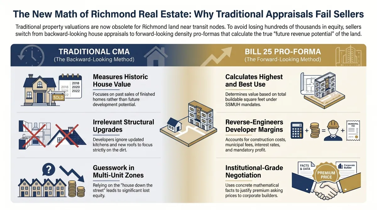 Beyond Appraisals: Why Richmond Sellers Need Bill 25 Density Pro-Formas