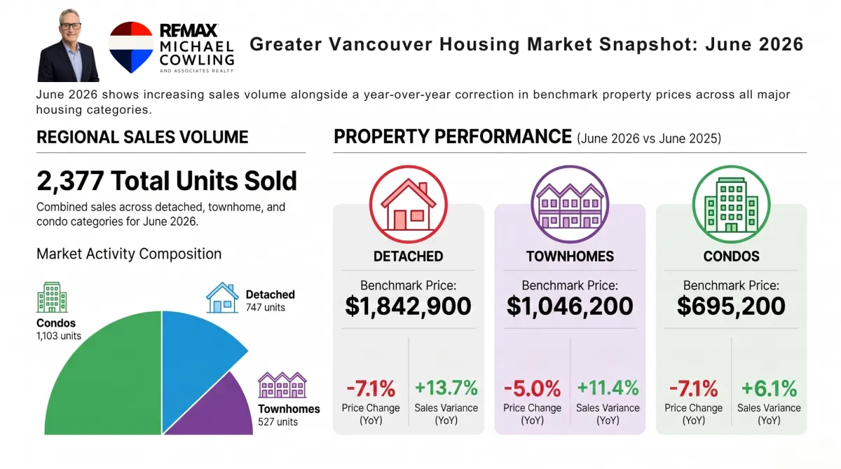 Greater Vancouver home sales pick up at the start of summer