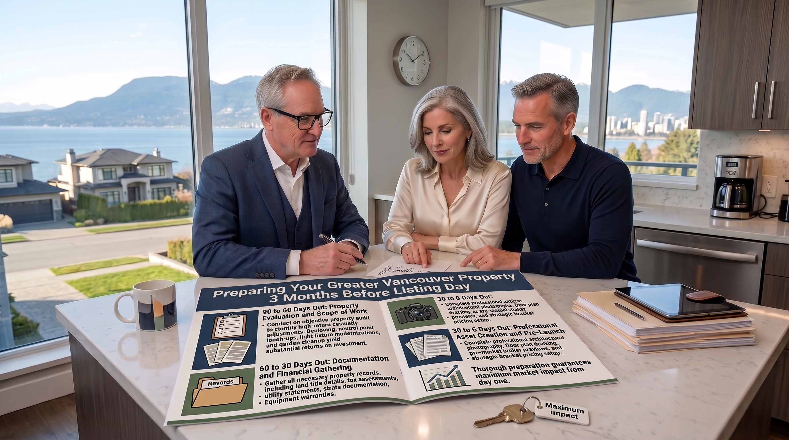 Preparing Your Greater Vancouver Property 3 Months Before Listing Day