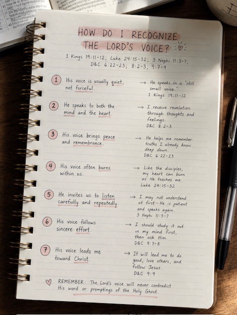 recognize gods voice
