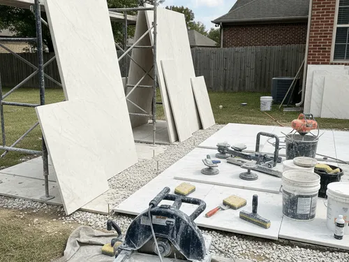 Louisville, KY Marble Installation