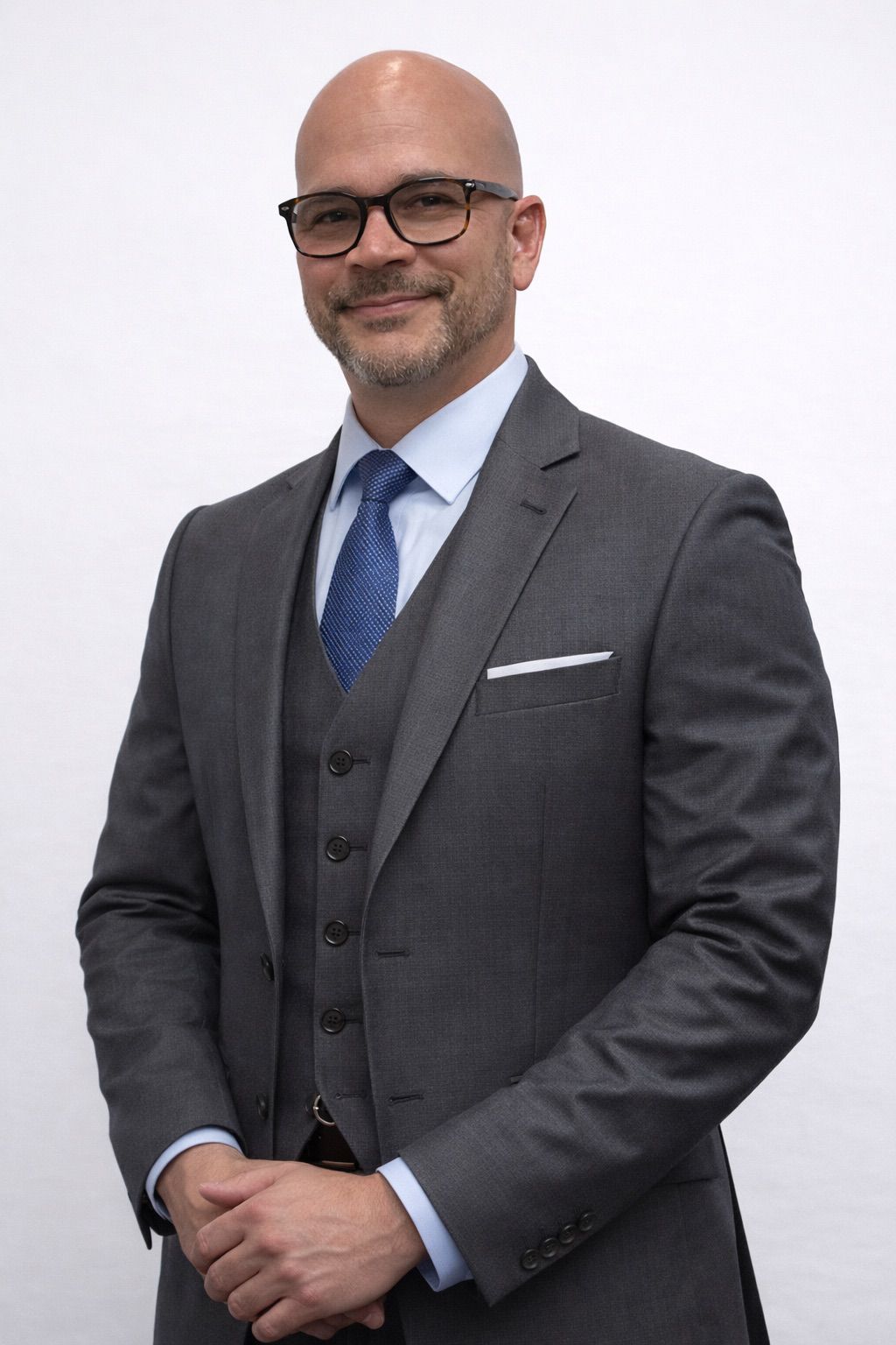 man wearing watch with black suit