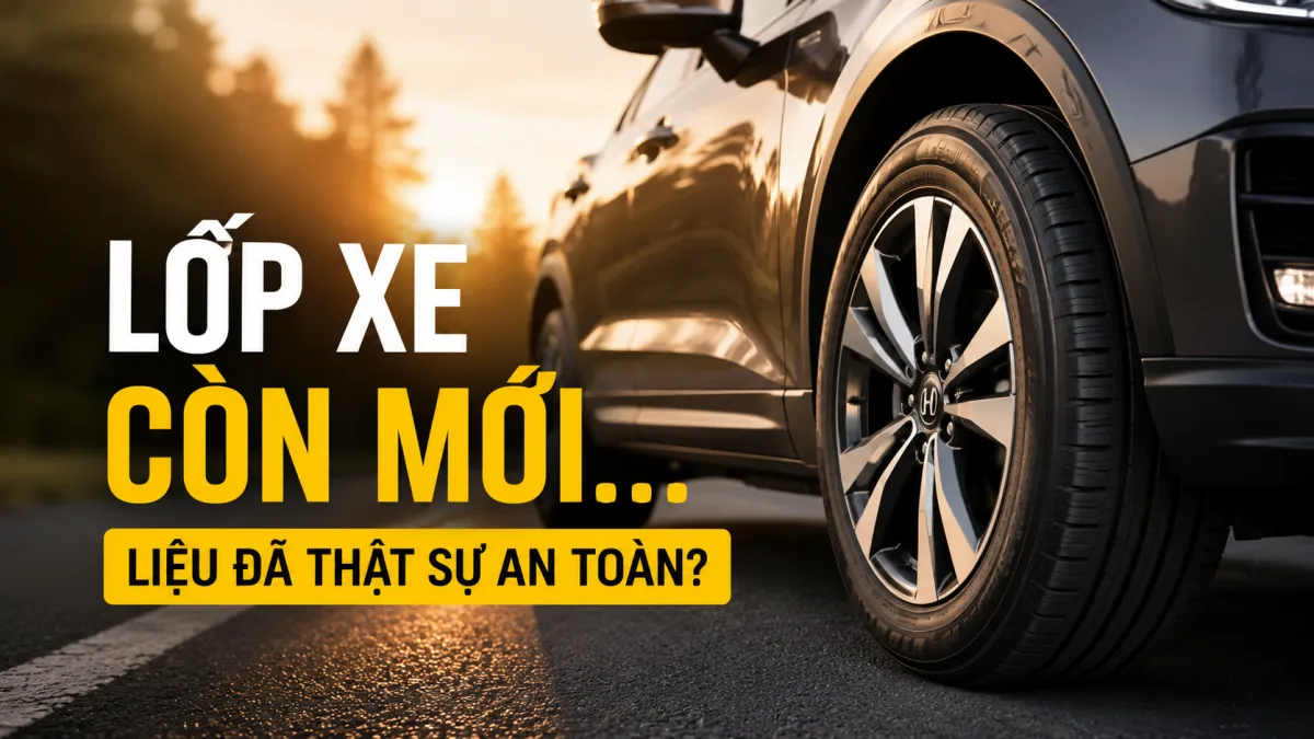 Lốp Xe Còn Mới... Liệu Đã Thật Sự An Toàn?