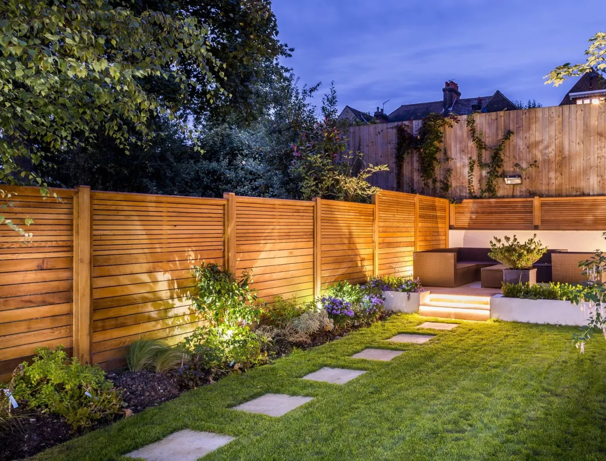 Finished job from established fencing company
