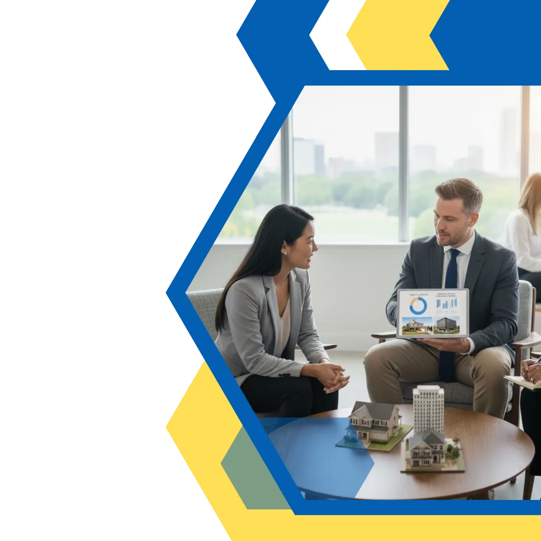 discussing financial solutions