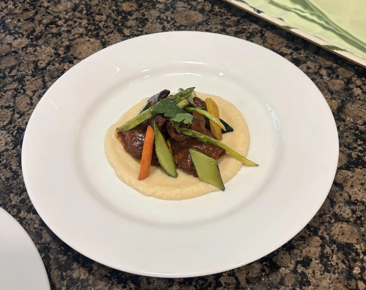 Client catered food setup #2