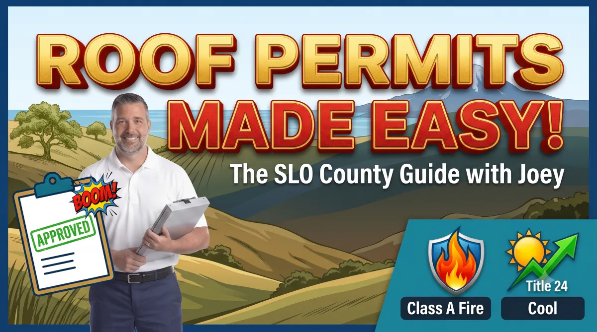 The Homeowner's Guide to Roof Replacement Permits in San Luis Obispo County