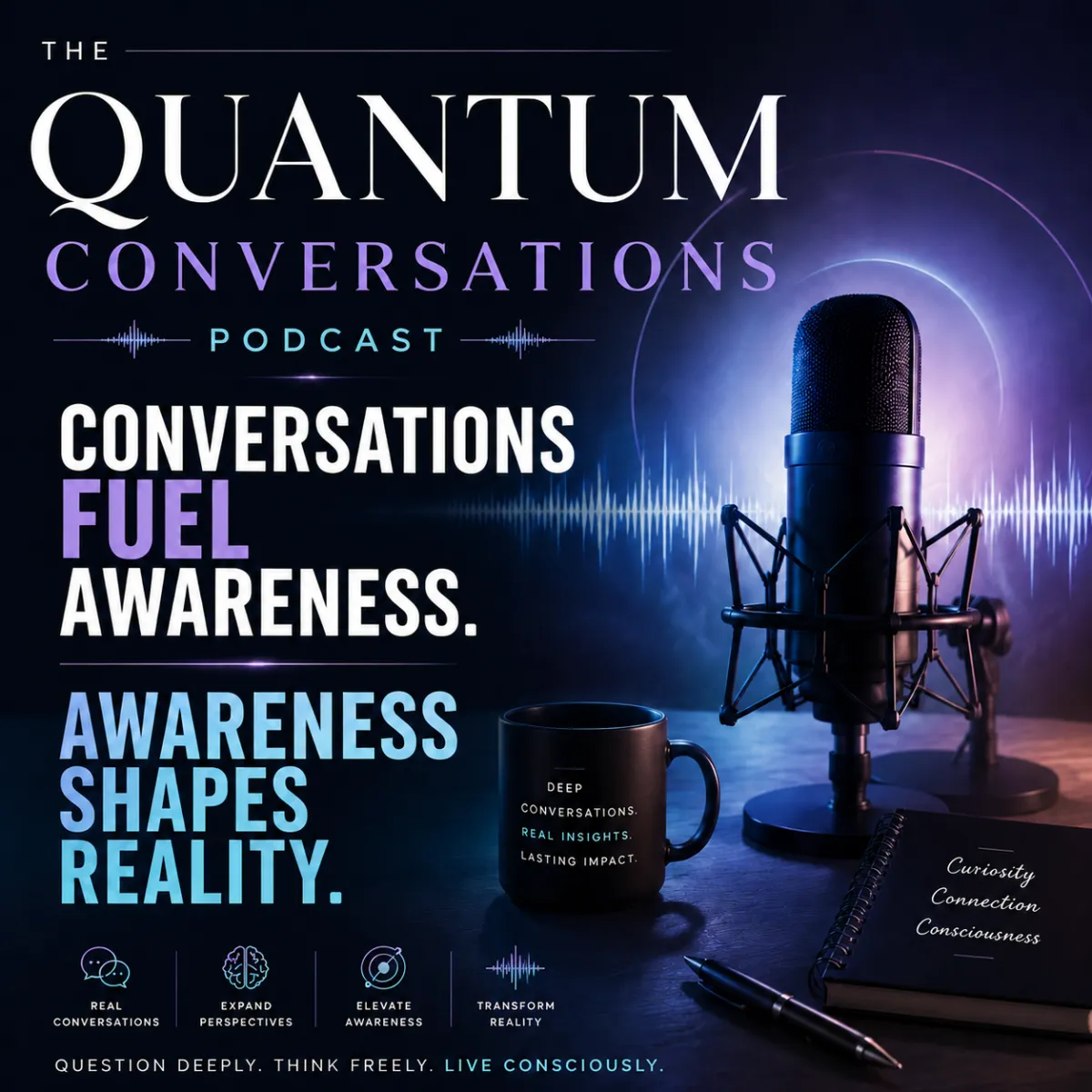 The Quantum Conversation official teaser artwork