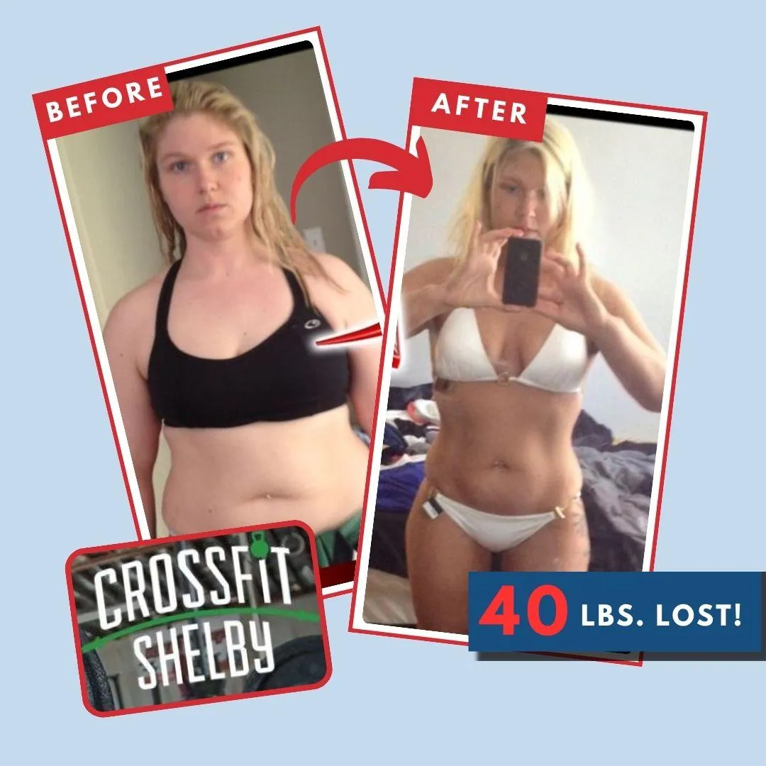 Client’s fitness journey – before and after body transformation