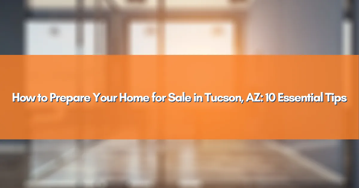 A beautifully staged living room with a view of a Tucson backyard and pool.