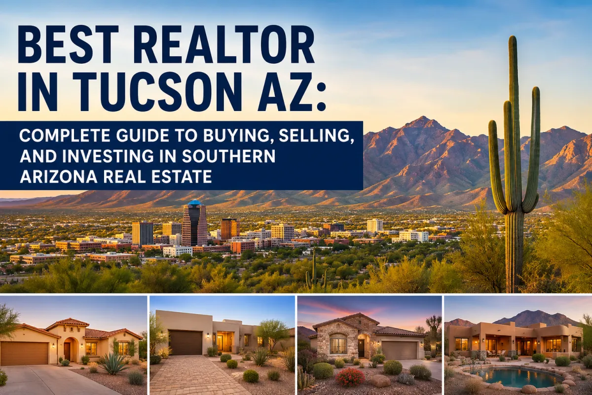 Best Realtor in Tucson AZ guide covering home buying, selling, and investing in Southern Arizona real estate