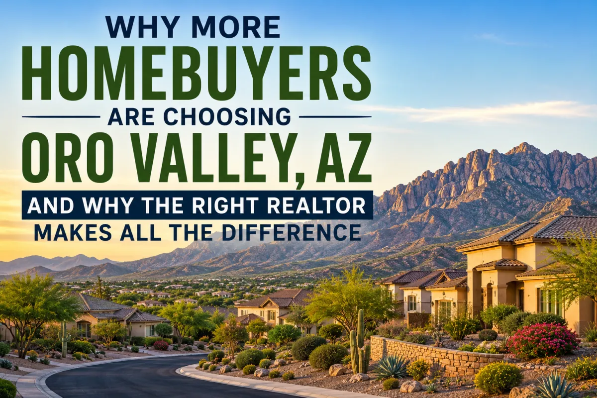 Luxury homes with Catalina Mountain views in Oro Valley Arizona