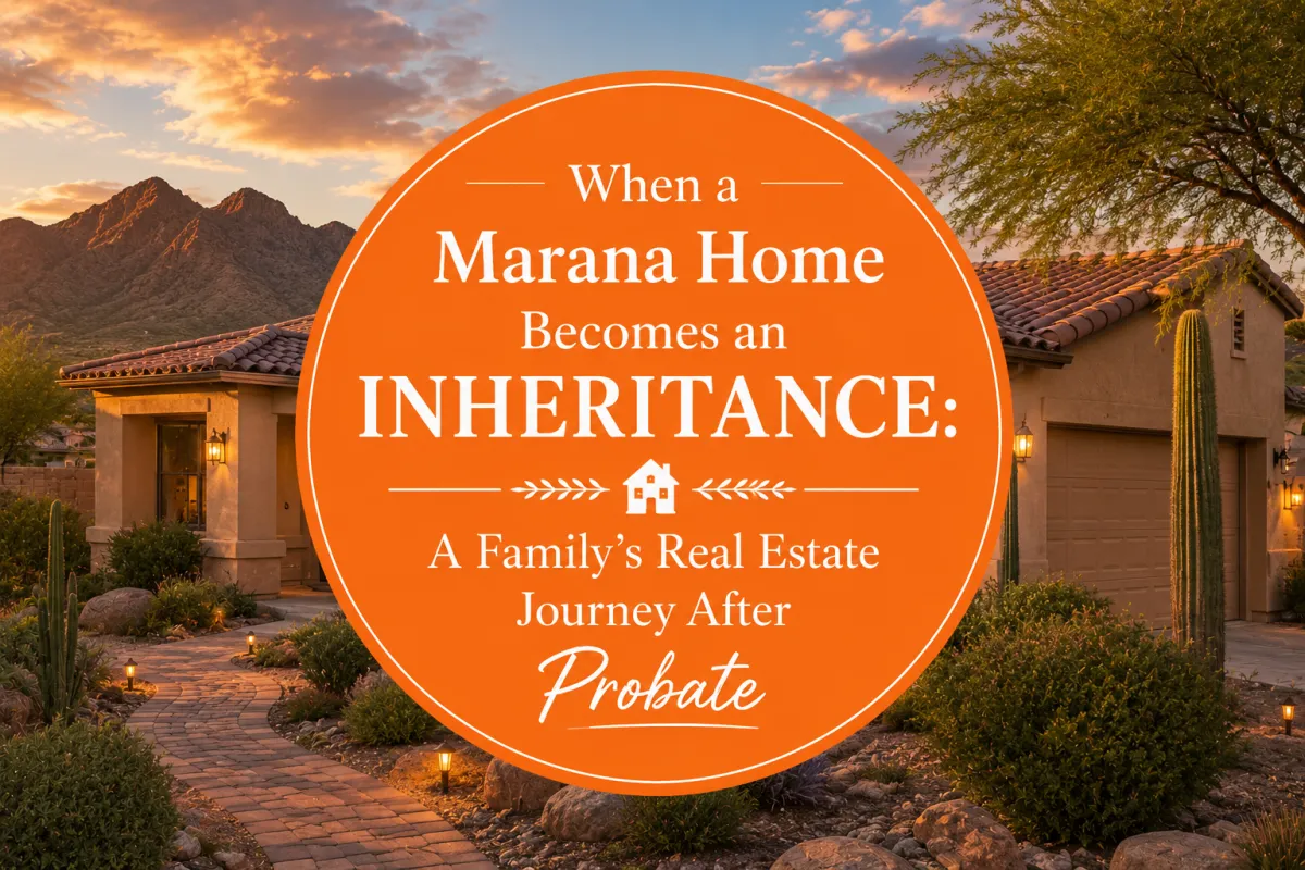 Marana Arizona home representing a family inheritance and real estate journey after probate