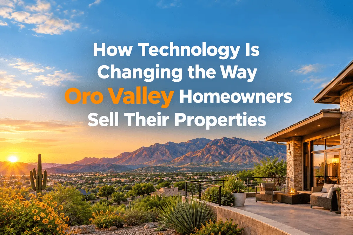 Oro Valley homeowners using digital marketing and virtual tours to sell their properties