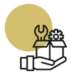Money falling back into hand icon, savings