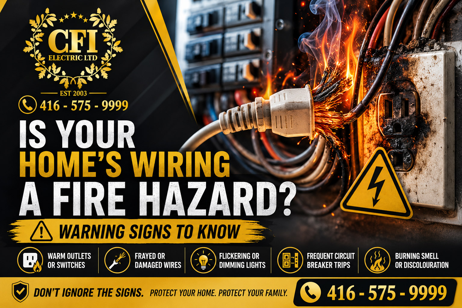 Is Your Home's Wiring a Fire Hazard? Warning Signs to Know