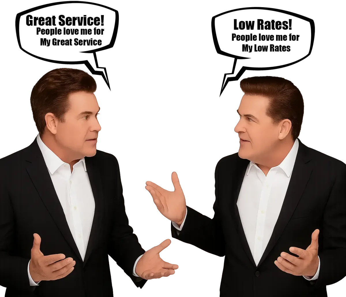Why do Clients LOVE Rodney? Is it his GREAT SERVICE or Is it his LOW RATES?