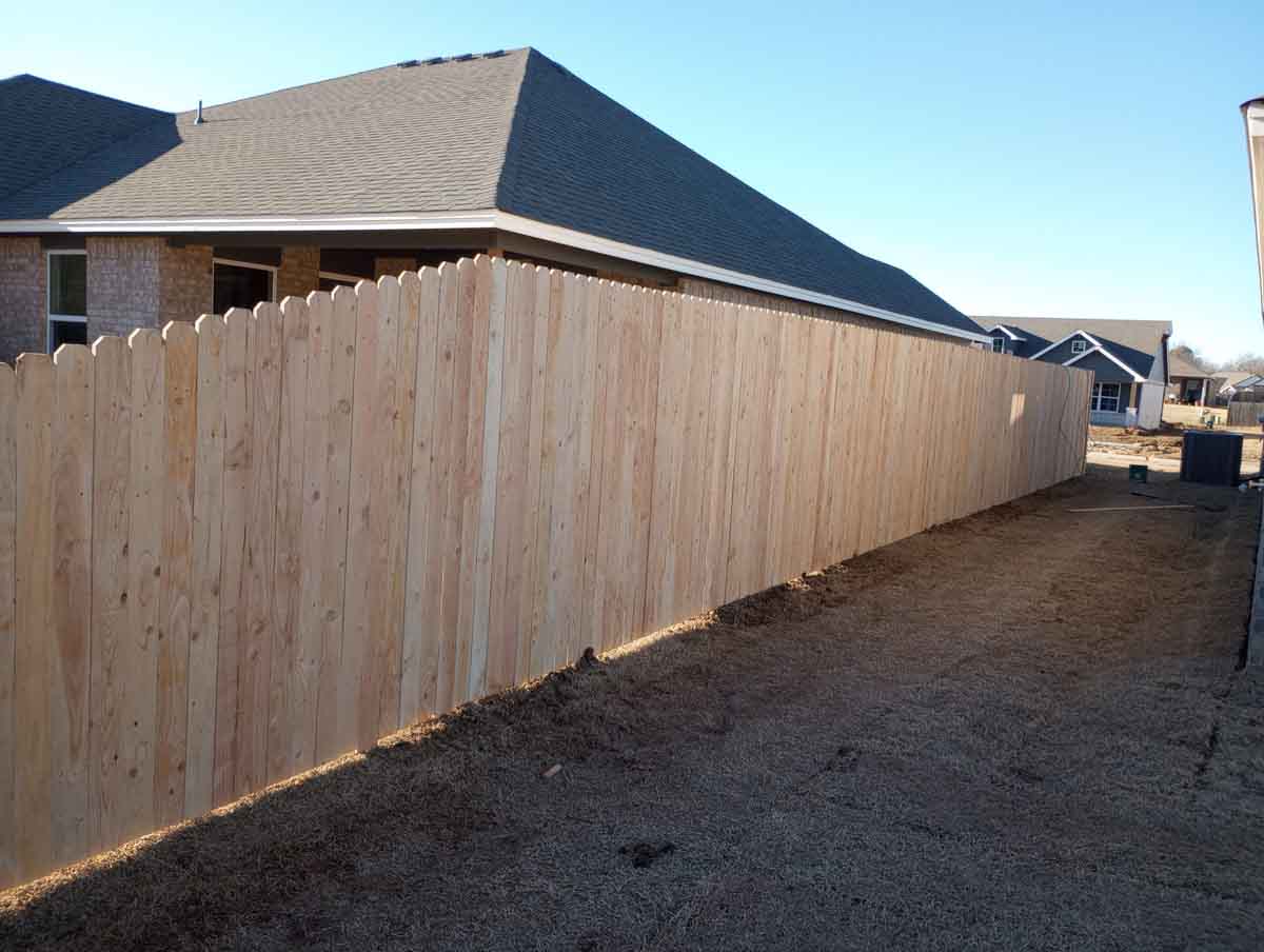 Wood Fence Installation