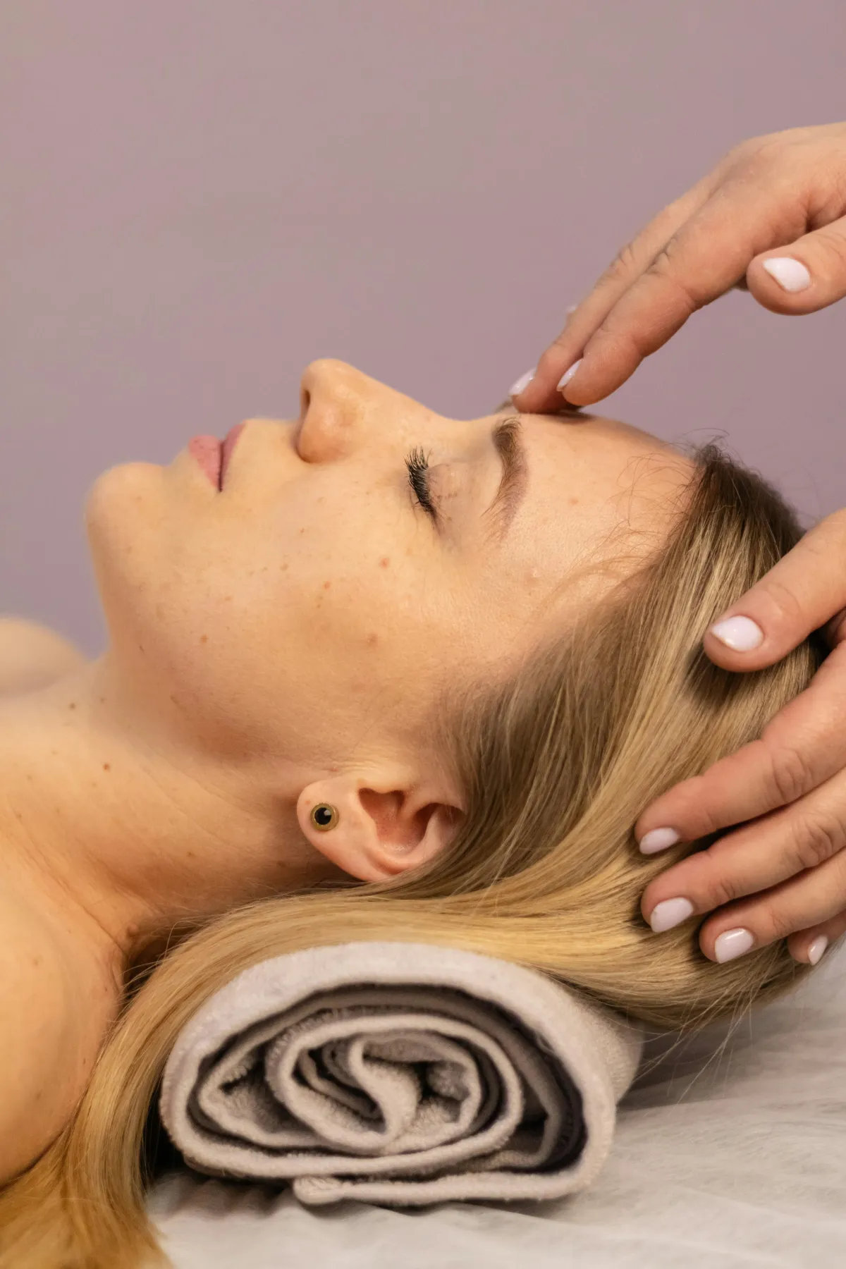 Gesichtsmassage