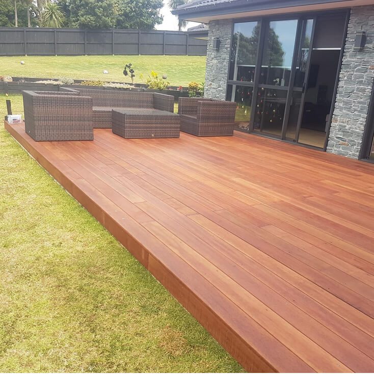Premium outdoor deck and entertaining area built in Maraetai Auckland