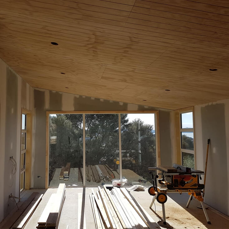 Interior home renovation and alteration project completed in Maraetai Auckland