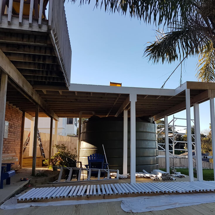 Custom house extension built by Lucas Building Solutions in Beachlands Auckland