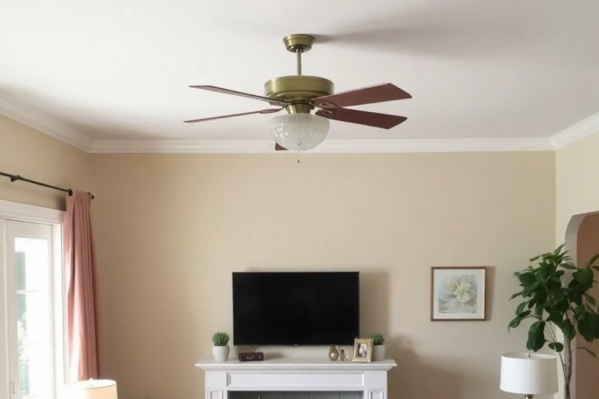 Interior living room refresh with soft neutral walls and crisp white trim, natural sunlight from windows.