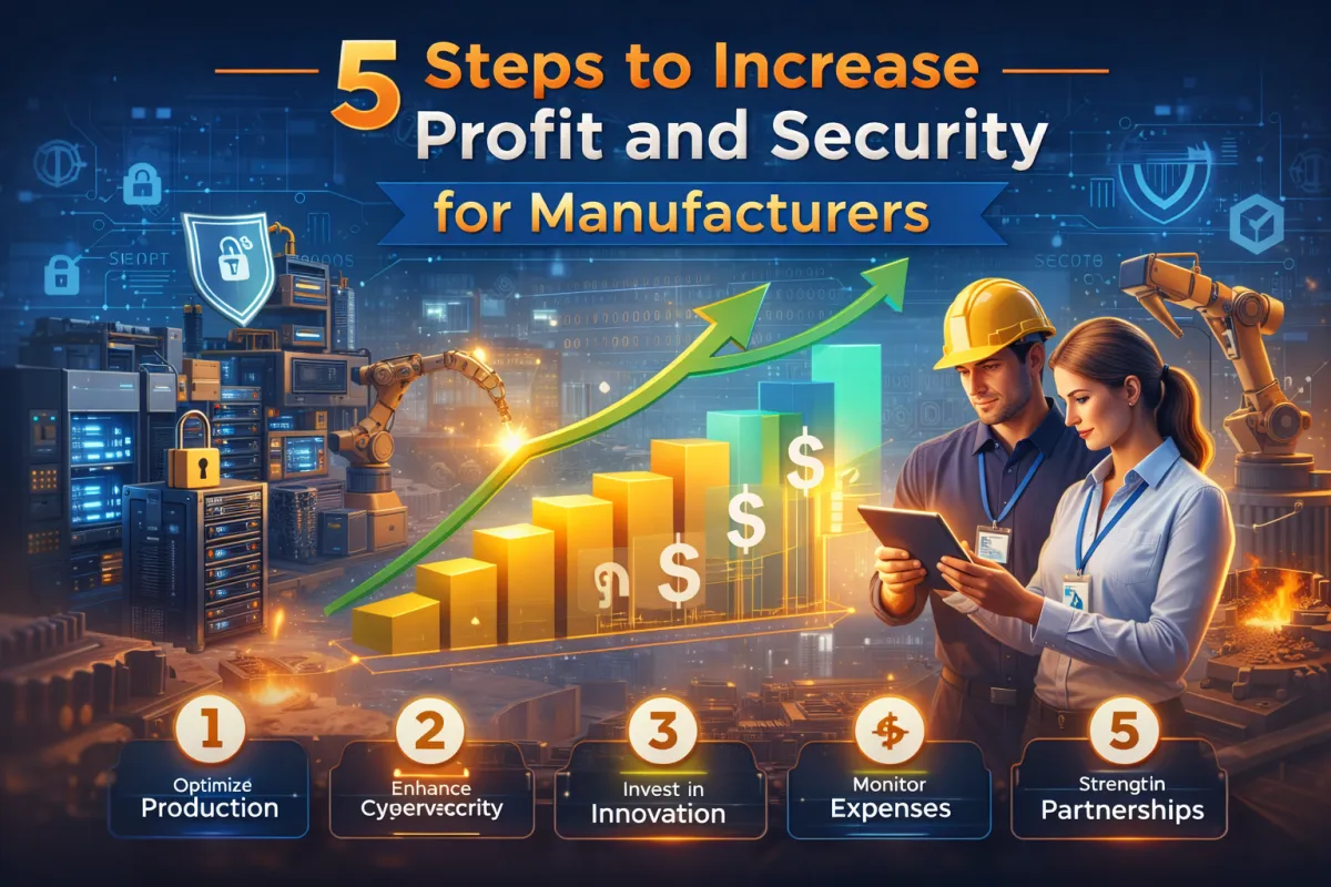 5 steps to boost manufacturing profit
