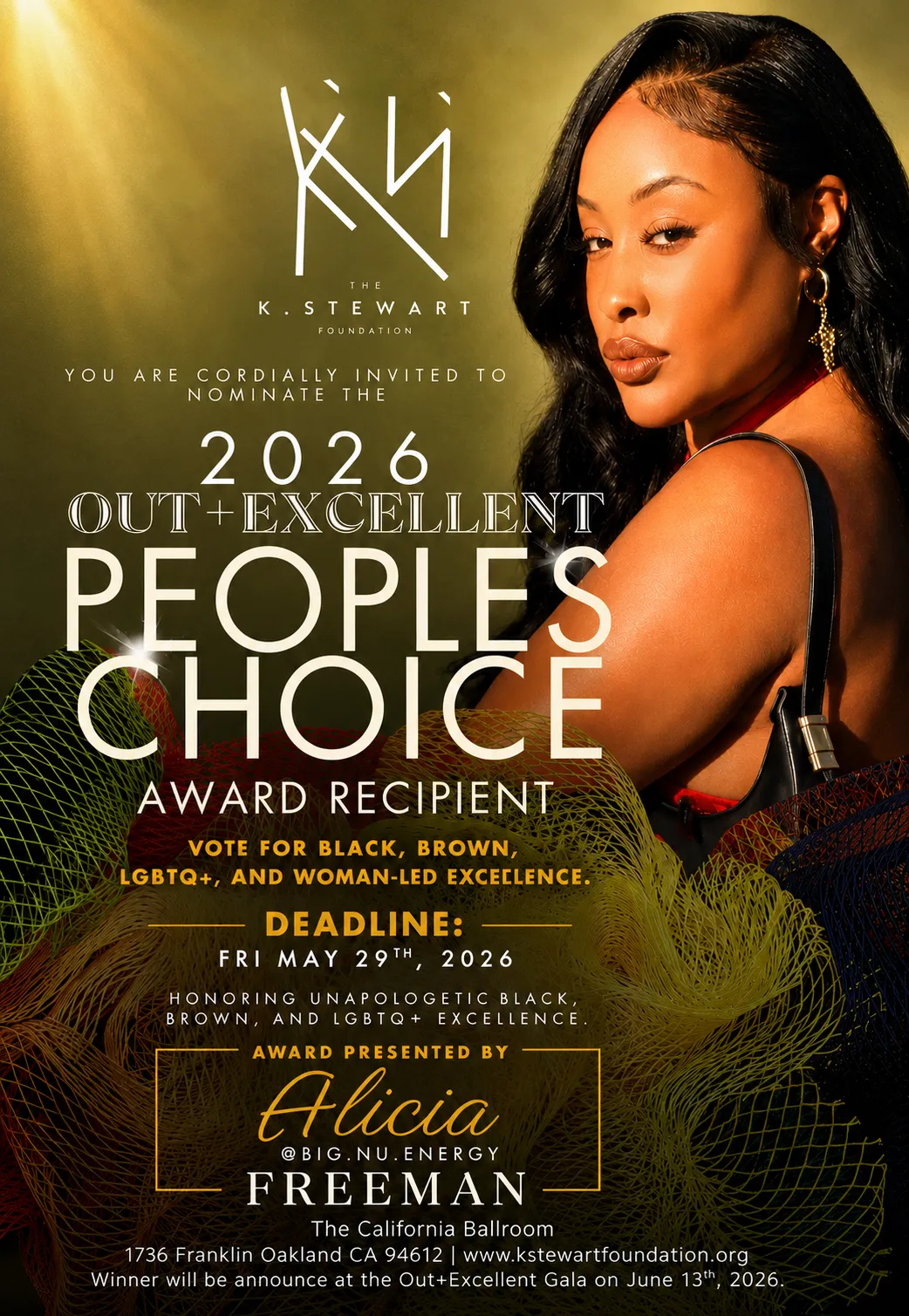 OUT + EXCELLENT PEOPLE'S CHOICE AWARDS