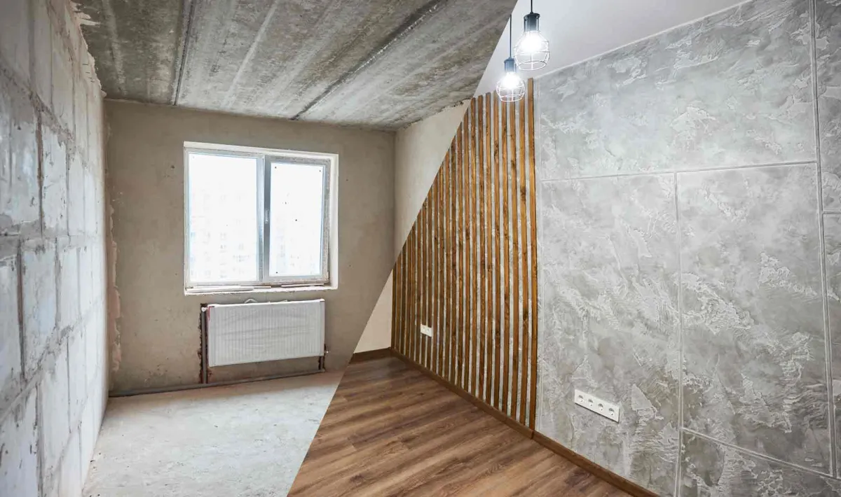 Raumgestaltung und einfache Schönheitsreparaturen in Frankfurt durch Biduch rund ums Haus